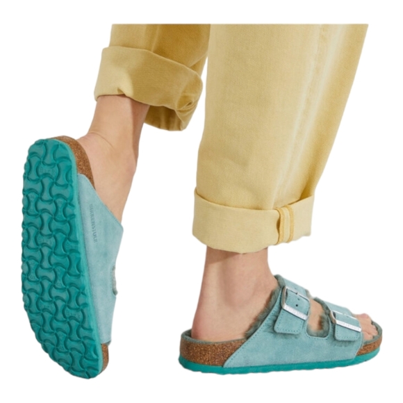 Brand new with box ARIZONA SHEARLING SUEDE LEATHER BERYL - Picture 6 of 7